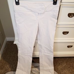 White dress pants